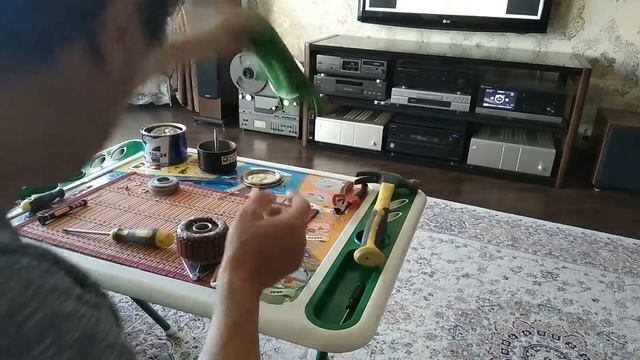 Ремонт Олимп 004. Профилактика боковых двигателей. Часть 6 смотреть онлайн