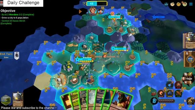 Hexarchy - new Daily Challenge - Check Out the Kickstarter смотреть онлайн