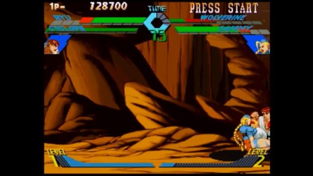 Shoreviewken! X-men Vs. Street Fighter (Sega Saturn) смотреть онлайн