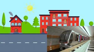 Изучаем поезда и железнодорожный транспорт для детей. Обучающее видео про поезда