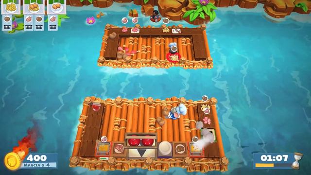 (outdated) Overcooked 2. Story 2-1 | 2 players online coop | Score: 1036 смотреть онлайн