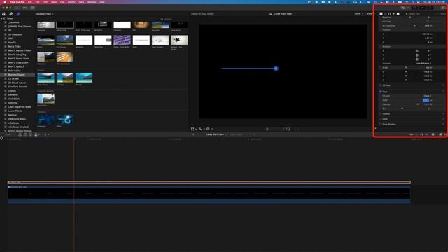 Final Cut Pro Tutorial | Animated Lines with Circles, Arrows or Squares [NO PLUGINS] смотреть онлайн