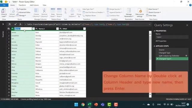 Split Text by Delimiter #4 - Power Query смотреть онлайн
