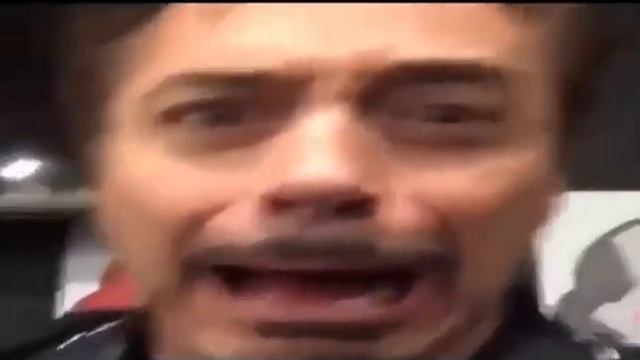 Роберт Дауни мл. Кричит под пожарную тревогу. (Robert Downey Jr. screaming) смотреть онлайн