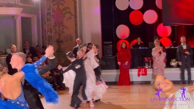 Alieksandr Lavrov & Vilhelmina Lavrov | Waltz | Amateur Ballroom, NYDF 2023 смотреть онлайн