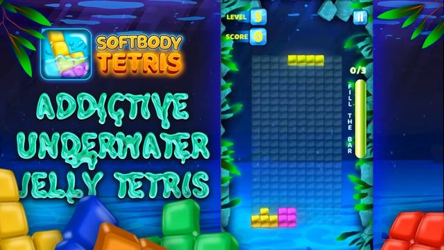 Softbody Tetris Block Puzzle Jellys Game