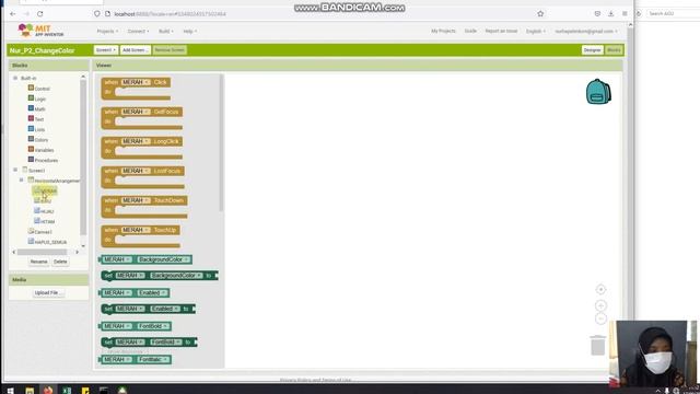 VIDEO TUTORIAL MIT APP INVENTOR 2: MEMBUAT APLIKASI MEWARNAI SEDERHANA смотреть онлайн