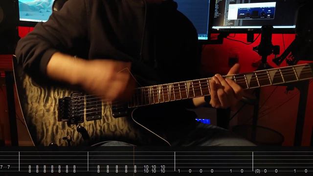 Motionless In White - Cause Of Death (GUITAR COVER AND TABS!)