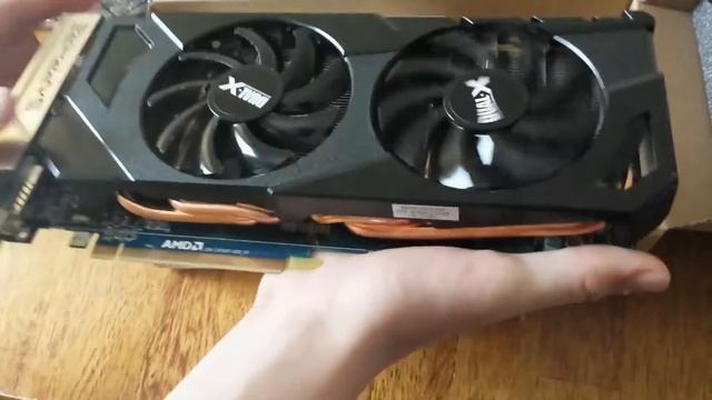 Unboxing/Présentation Sapphire radeon hd 7870 XT (Fr) смотреть онлайн