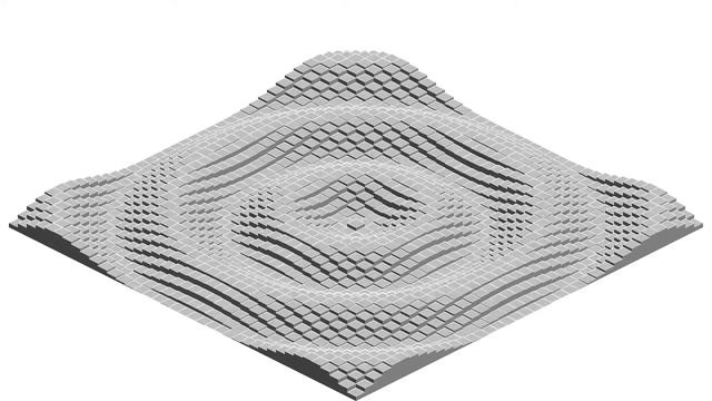 Procedural Art Cube Water Waves смотреть онлайн