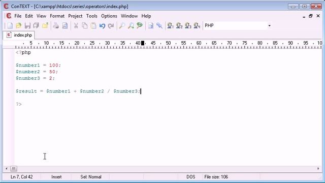 Beginner PHP Tutorial - 22 - Arithmetic Operators смотреть онлайн