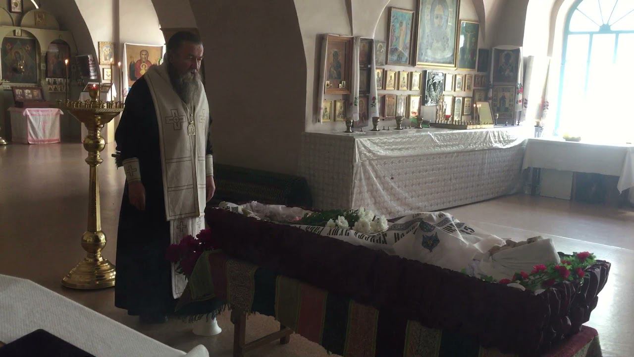 Слово епископа Евтихия перед отпеванием Таисии Андреевны Миковой смотреть онлайн