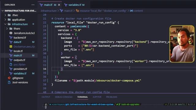 How to setup prebuild hooks for AWS Elastic Beanstalk using Terraform смотреть онлайн