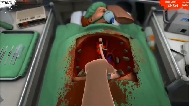 Surgeon Simulator 2013 Tutorial, Level 1