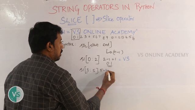 String operators - Slice operator | tn 12th std python | string slicing in python смотреть онлайн