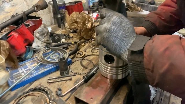 СБОРКА НОВОГО ДВИГАТЕЛЯ ТРАКТОР т-40