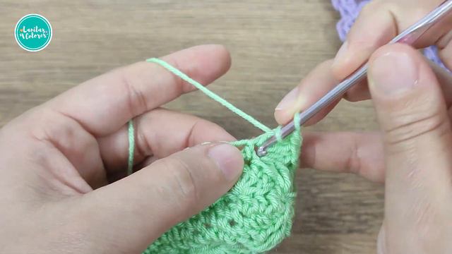 Bolso TEJIDO a CROCHET paso a paso puntos basicos | Lanitas y Colores смотреть онлайн