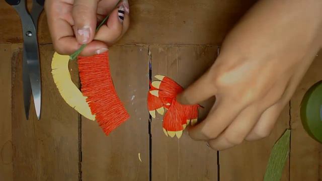 How To Make Blanket Paper Flowers - Flower Making Of Crepe Paper - Paper Flower Tutorial