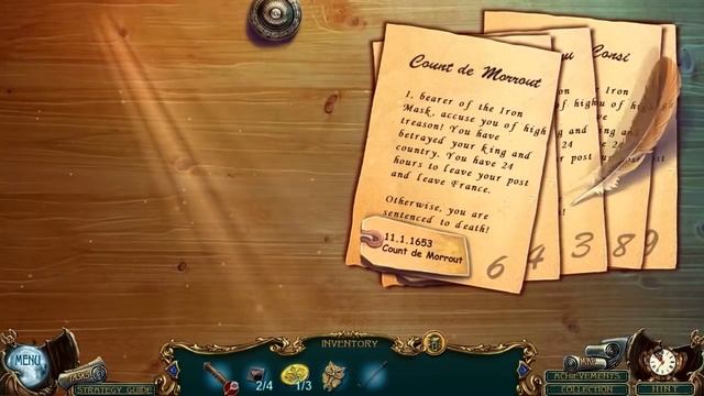 Haunted Legends: The Iron Mask Collector's Edition смотреть онлайн