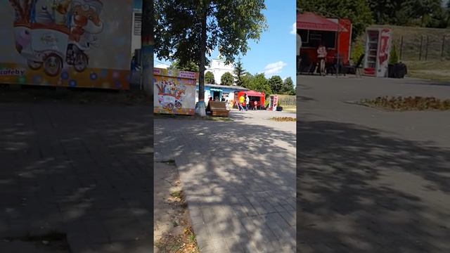 Парк культуры и отдыха, город Полоцк, 26.07.2021 года. смотреть онлайн
