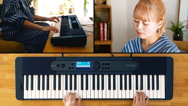 Casiotone CT-S400 played by Kie Katagi #1｜CASIO смотреть онлайн