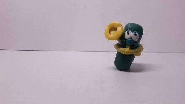 the cucumber plays the trumpet and the tomato is what you know about