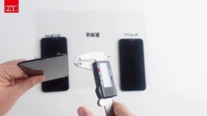 Incell iphone X LCD Screen Comparision:ZY Incell vs Incell COF vs TFT Incell(4K)