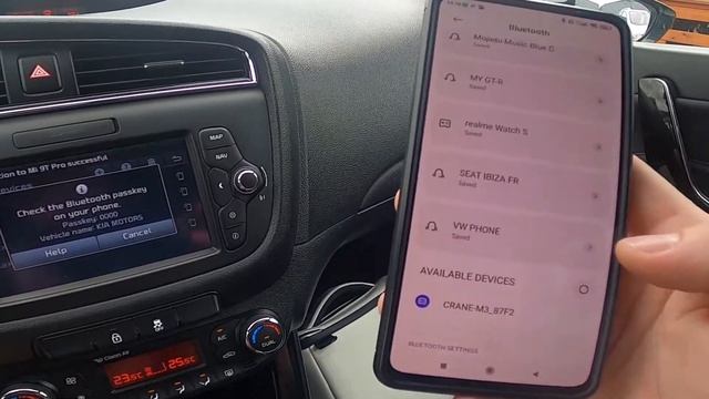 How to Pair Smartphone with System via Bluetooth in Kia Ceed II ( 2012 - 2018 ) - Connect Phone смотреть онлайн