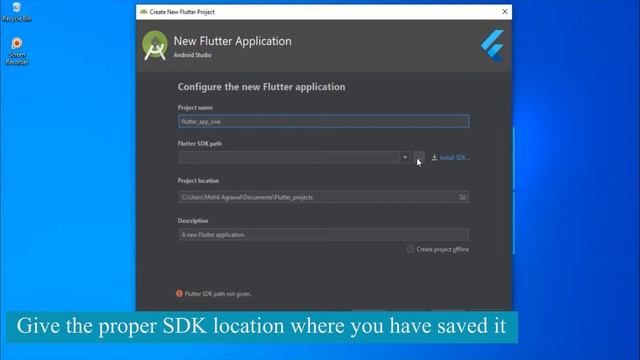 Flutter setup and installation with the android studio. | Flutter Tutorial for Beginners смотреть онлайн