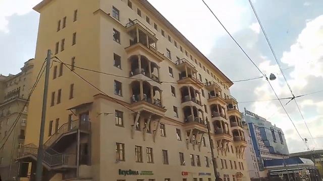 От БЕЛОРУССКОГО ВОКЗАЛА На 7 трамвае до Метро "СОКОЛЬНИКИ" смотреть онлайн