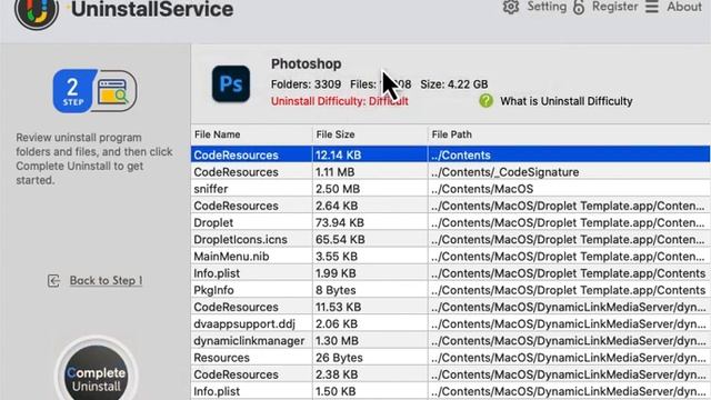 Use UninstallService to Uninstall Adobe Photoshop on Mac смотреть онлайн