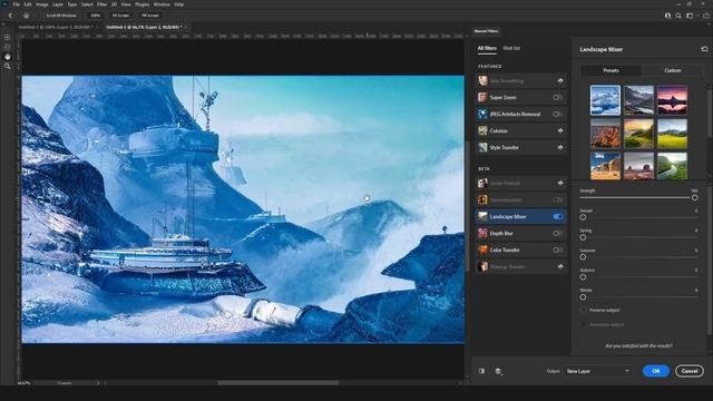 Обзор на НОВЫЙ Фотошоп 2022 | Все о новых функциях! смотреть онлайн