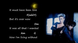 Roxette - It Must Have Been Love - Chords and Lyrics