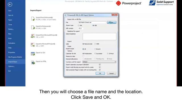 Converting your MS Project Programme to a P6 Programme using Powerproject смотреть онлайн