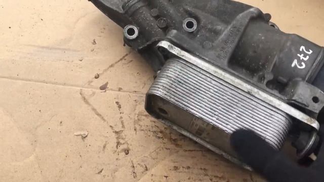 Корпус Масляного фильтра Мерседес M272 A2721800510, A2721800410 смотреть онлайн