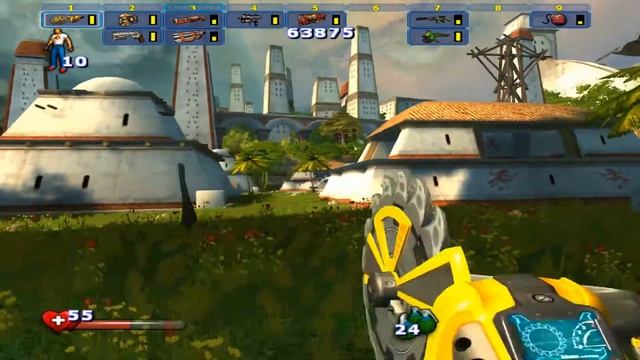 Serious Sam II ( Вот теперь все СЕРЬЕЗНО!) Часть 5 - На кол эту обезьяну! НА КОЛ! смотреть онлайн