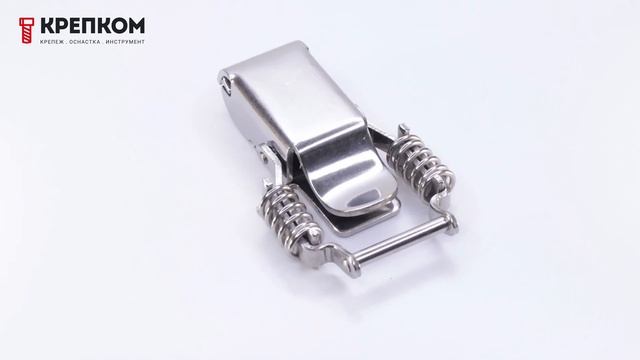 Замок-защелка натяжной с пружиной L=93 B81C, нержавеющая сталь смотреть онлайн