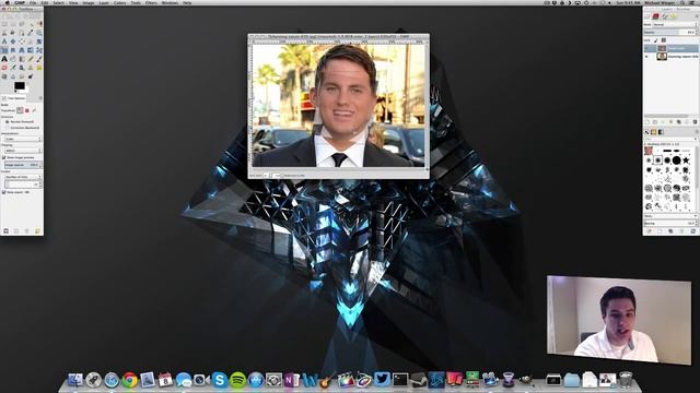 Learn GIMP Tutorial - Day 9 - How to Swap Faces in GIMP смотреть онлайн