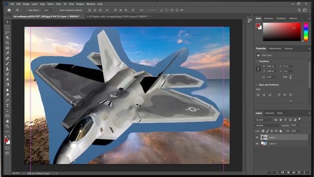 Auto Blend ANY IMAGES in Photoshop | Photoshop Tutorial (2023 NEW FEATURE) смотреть онлайн