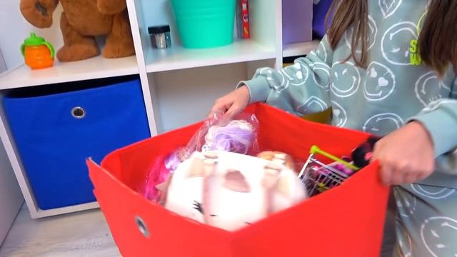 Расхламление шкафчика Уборка в комнате Нашла то ЧТО долго искала My little Nastya смотреть онлайн