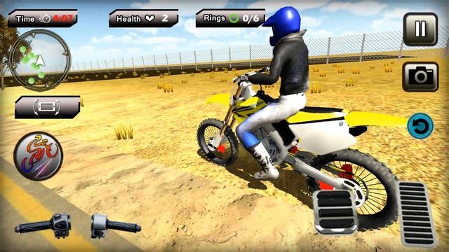 Bike Racing Games - Crazy Bike Rider Stunt Race 3D - Gameplay Android free games смотреть онлайн