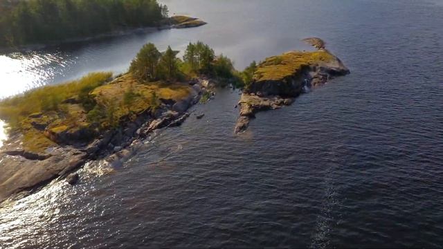 Ладога с дрона плюс таймлапсы. смотреть онлайн