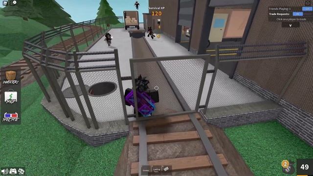 Играю в мм2 с друзьями в роблокс! | Playing mm2 with friends in roblox! смотреть онлайн
