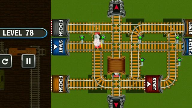 Train Track Maze - Classic Make Puzzle Game - (Level 76 - 80) Gameplay #11 смотреть онлайн
