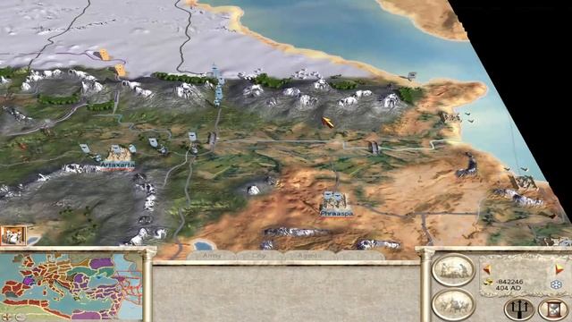 AI Vs HELL - Rome Total War: Barbarian Invasion (A.I. Only) #2 смотреть онлайн
