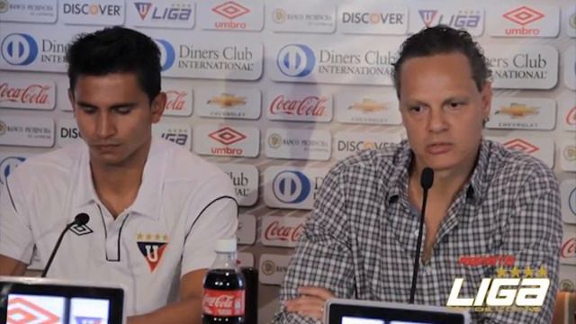 Presentación Oficial de la Incorporación de Jose Madrid, Luis Fernando Saritama a Liga de Quito смотреть онлайн