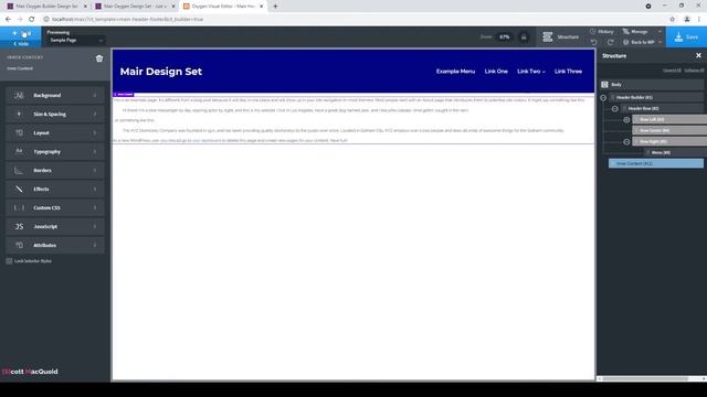 Building WordPress Websites using Oxygen Builder (2) - Header & Footer смотреть онлайн