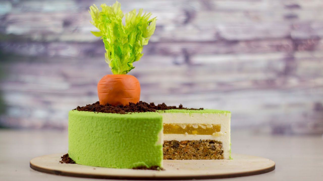 Морковно-апельсиновый муссовый торт ( English Subtitles ) - Я - ТОРТодел! смотреть онлайн