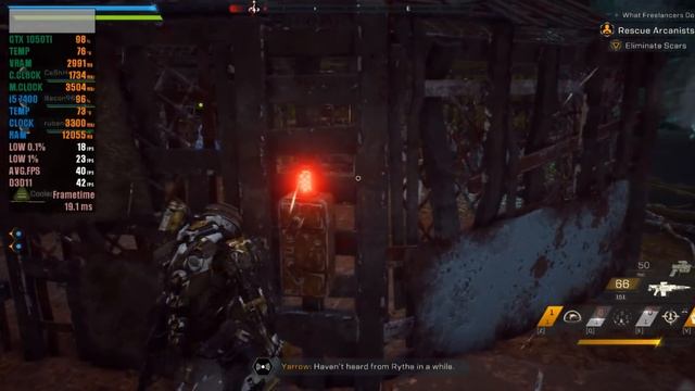 Anthem : GTX 1050Ti 4GB + i5 7400 смотреть онлайн