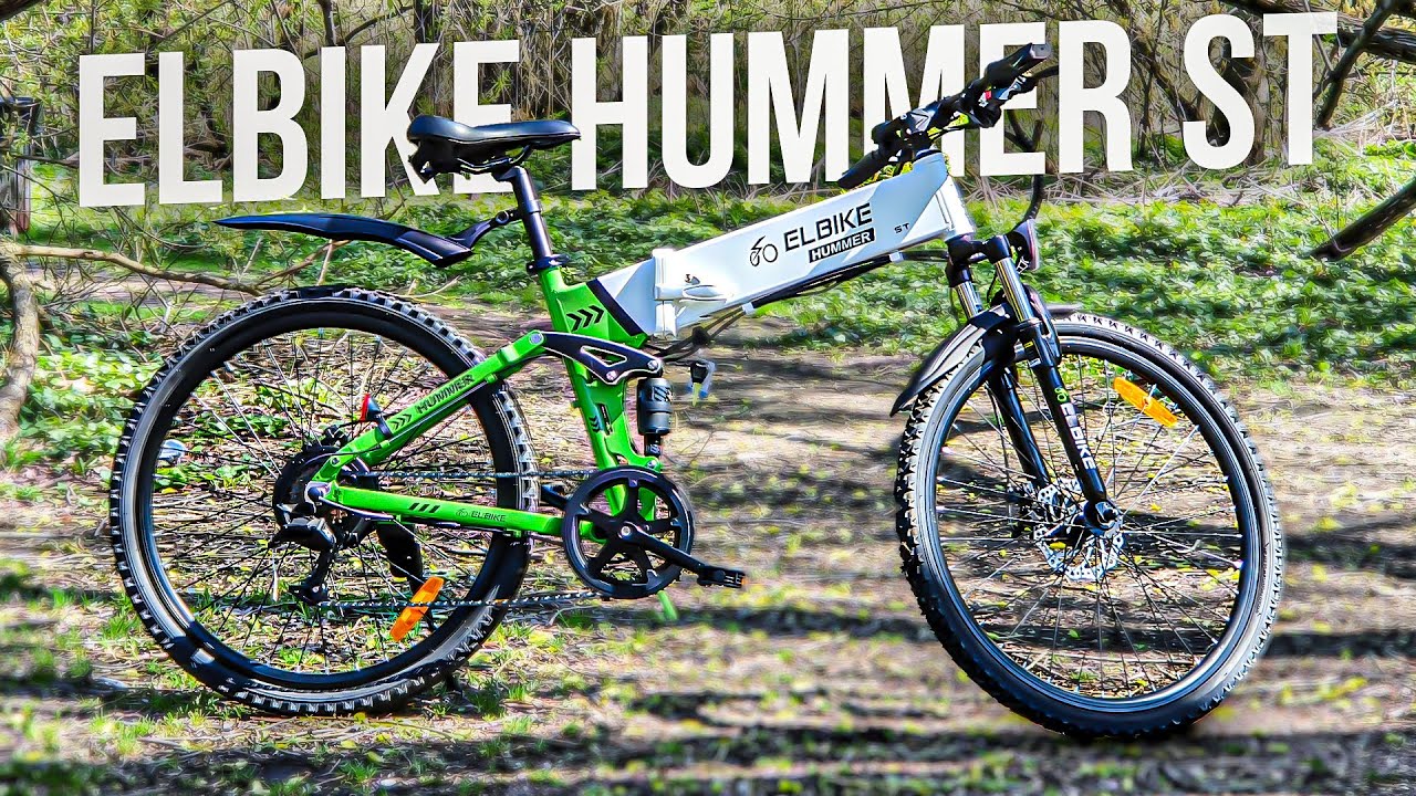 СКЛАДНОЙ электро ДВУХПОДВЕС / Обзор электровелосипеда Elbike HUMMER ST 350W смотреть онлайн